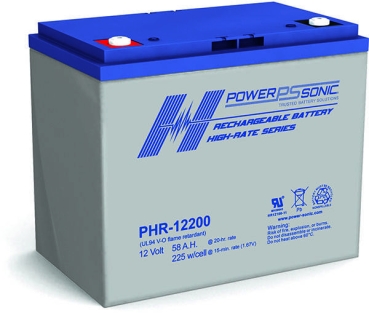 Powersonic PHR-12200 FR 12V 58Ah